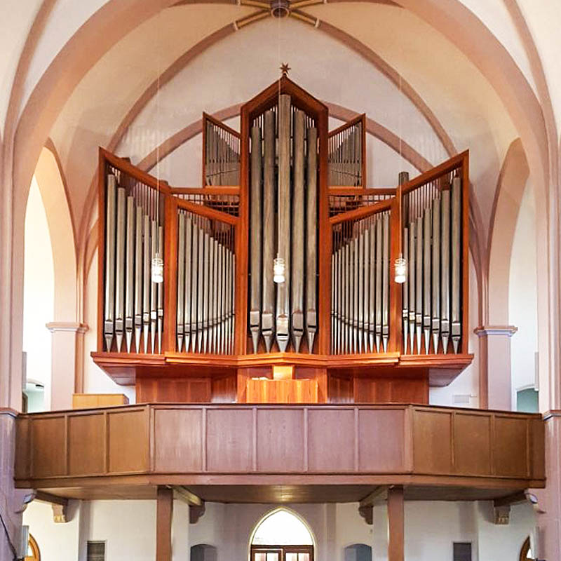 Elekrtifizierung Kirchenorgel Kreuzkirche Betzdorf